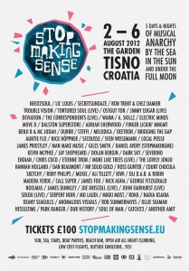 Stop Making Sense 2012 full lineup