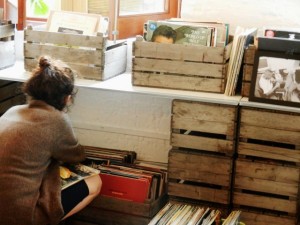 The Vinyl Library in Stoke Newington