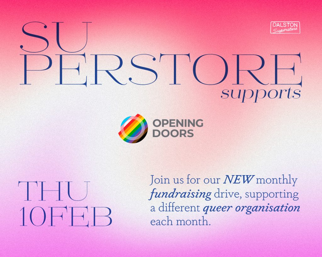 superstore supports opening doors